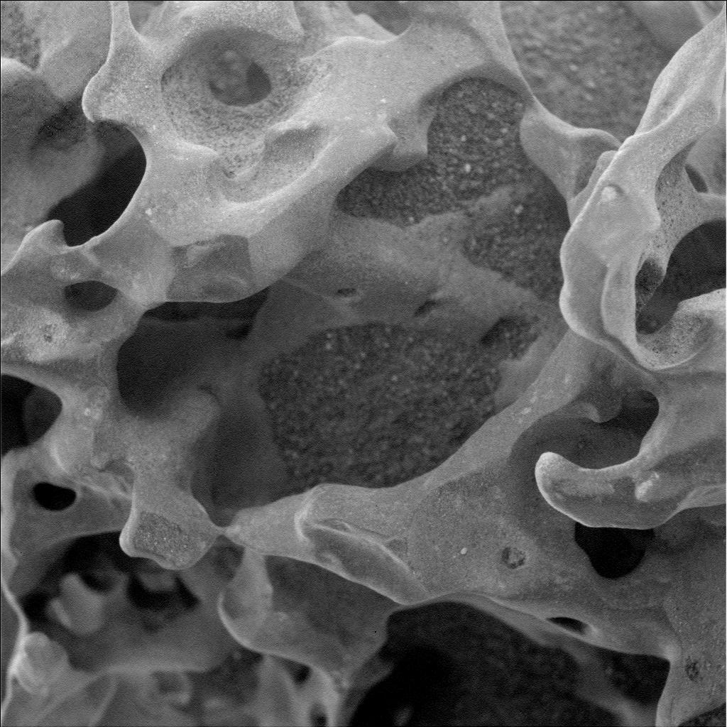 Hardened Lava Meets Wind on Mars — Mars image from the NASA archive