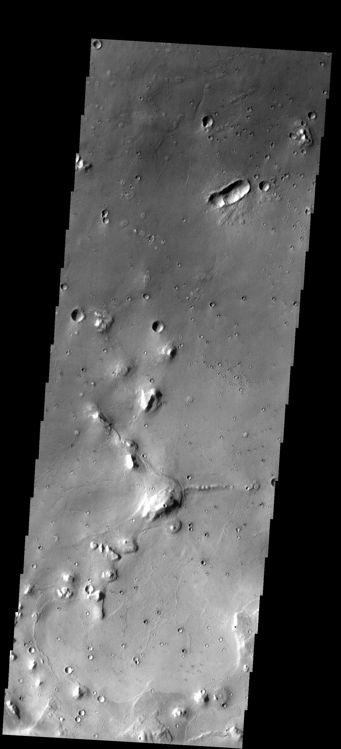 Cydonia Craters — Mars image from the NASA archive