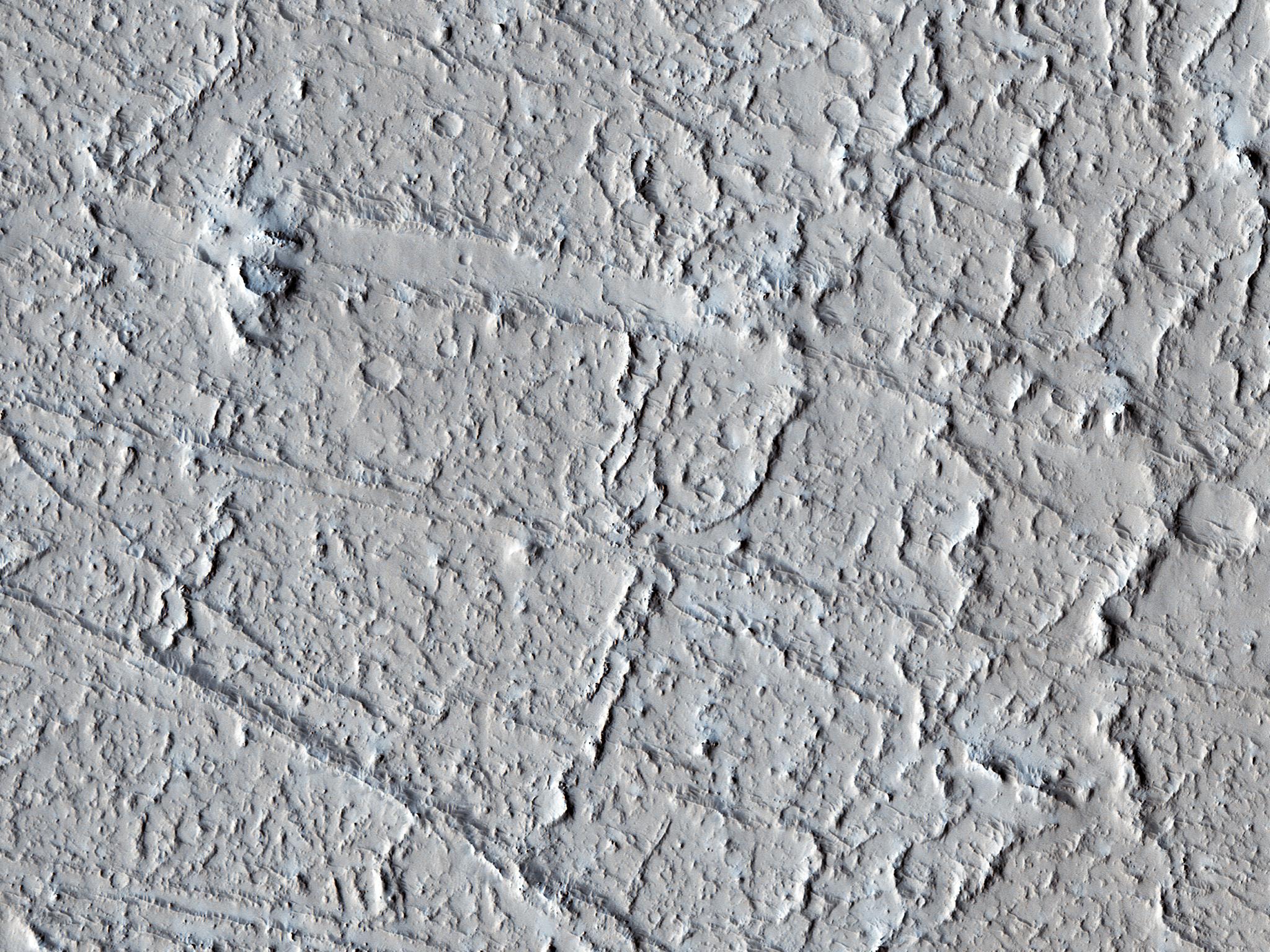 Rafted Rock — Mars image from the NASA archive
