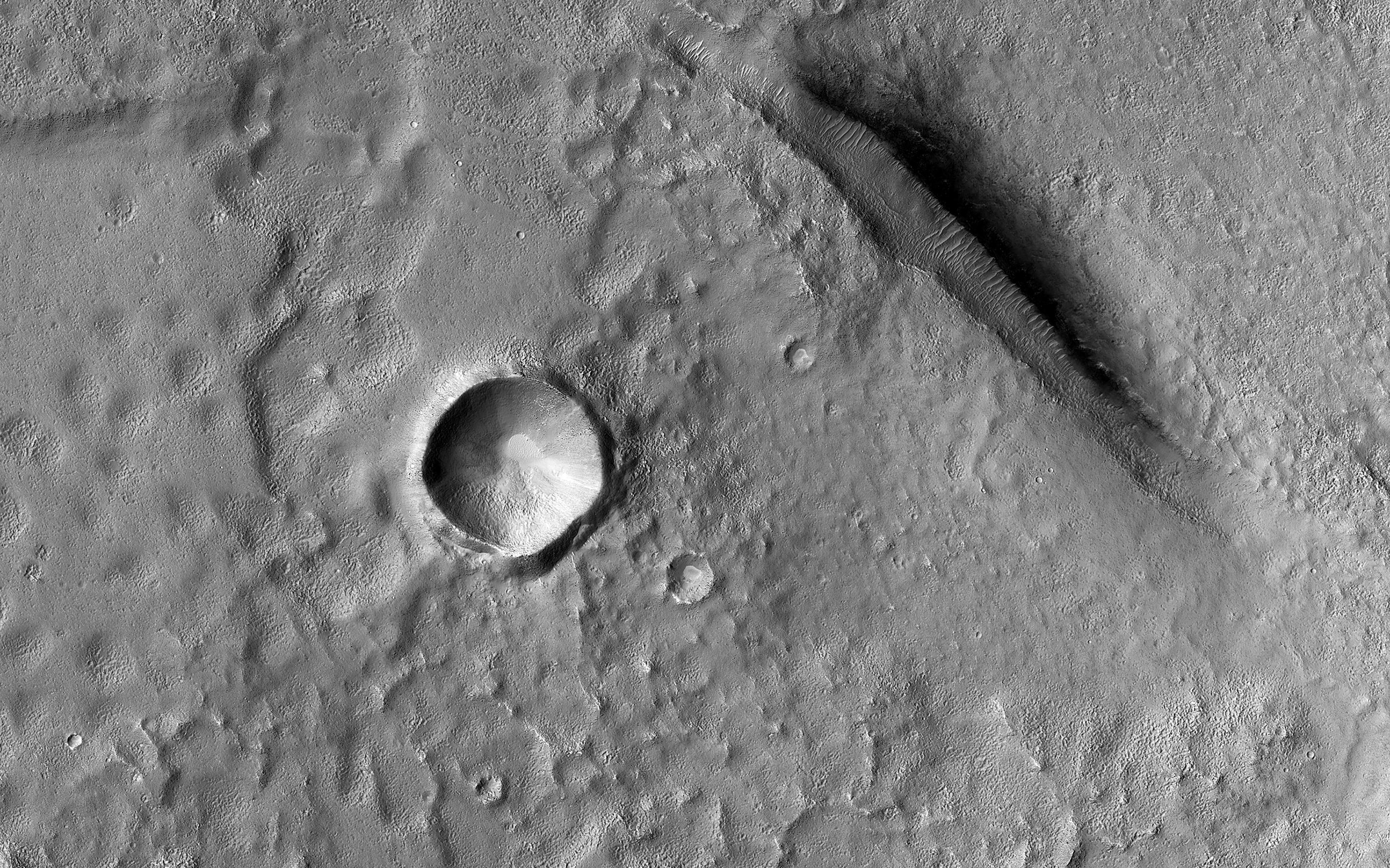 Utopia Planitia — Mars image from the NASA archive
